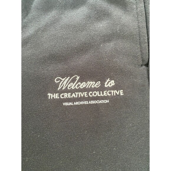 NWOT H&M Men's Creative Cloud Regular Fit Cuffed Black Joggers - Size Medium - Picture 8 of 11